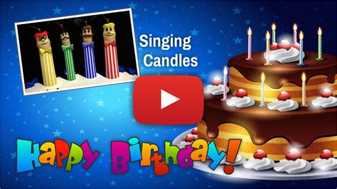 happy birthday singing video